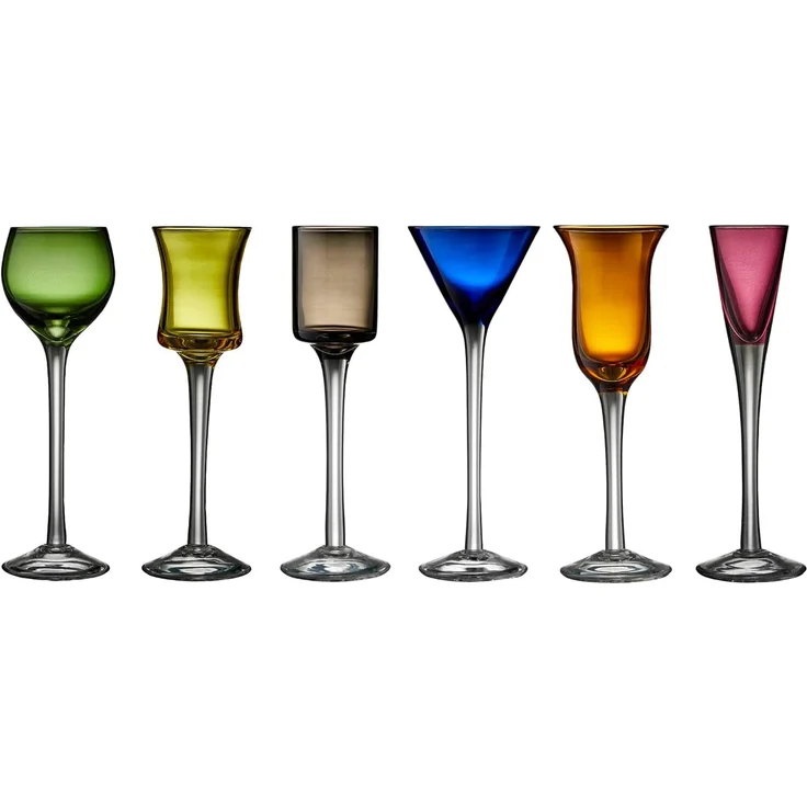 Lyngby Glas Shot Glass Set Of 6 – Bild 1