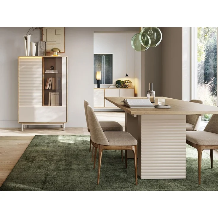 Compleo Couchtisch mit Schublade, Kaffeetisch für Wohnzimmer, Elegant und Modern – Bild 2