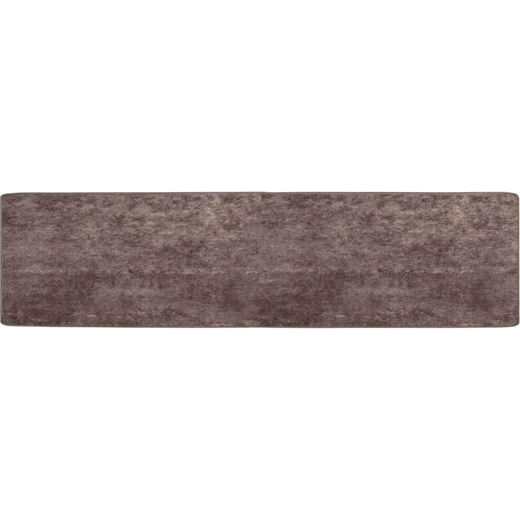 vidaXL Teppichläufer MARSA Grau 200 x 50 cm Polyester und PVC 42023184 – Bild 2