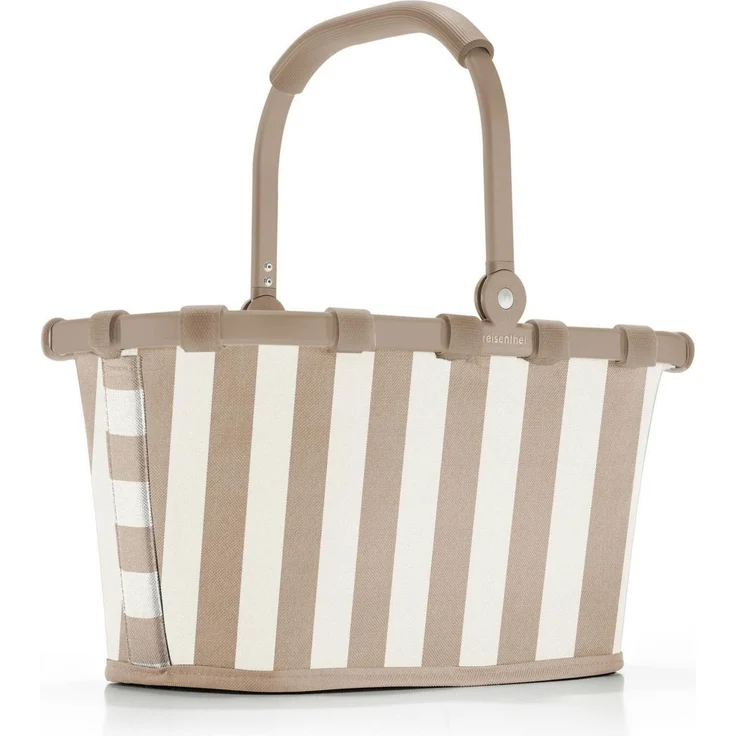 Reisenthel Carrybag XS Summerstripes Coffee 33.5x21x19.5 cm – Bild 1
