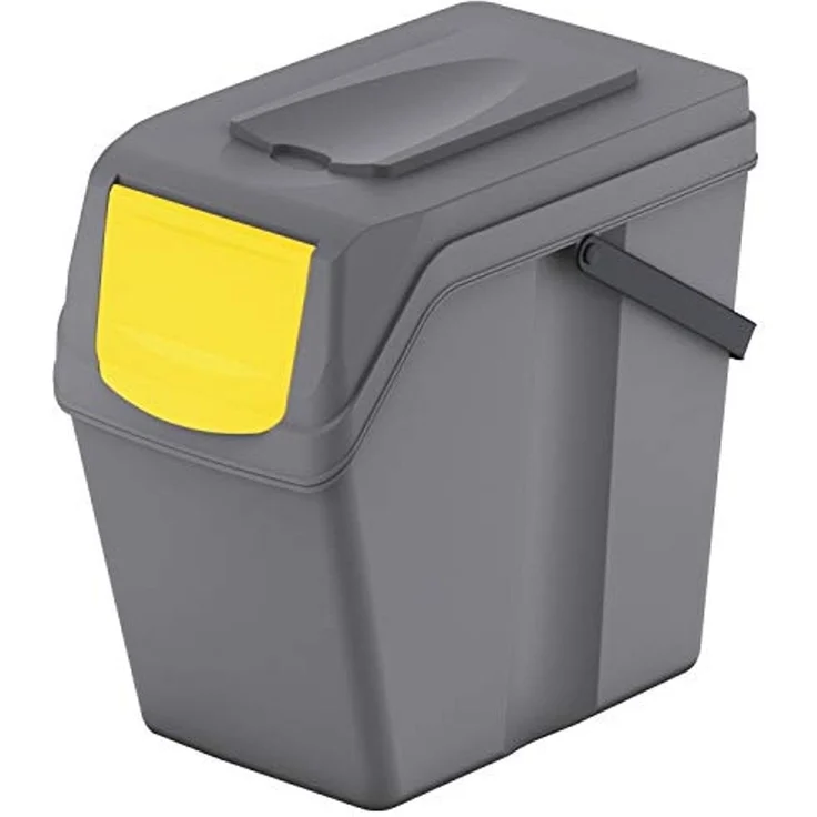 Prosperplast Mülltrennsystem ISWB25S3-405U, Sortibox Set 3x25L Mülltrennbehälter – Bild 4