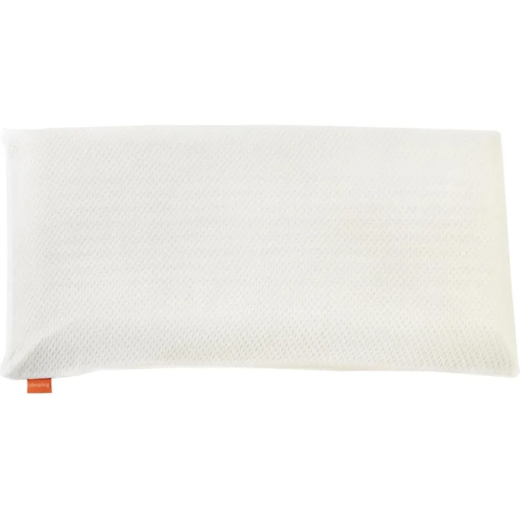 sleepling Kopfkissen orthopädisches Nackenstützkissen, Bezug: Polyester, Rückenschläfer, Seitenschläfer, viscoelastisches Kopfkissen, Memory Foam, waschbar, ÖKOTEX, 40 x 80 cm
