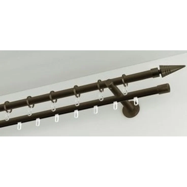 GARDINIA Gardinenstange Chicago, Ø 20 mm, Fixmaß, Metall, Serie Einzelprogramm Chicago Ø 20 mm – Bild 6