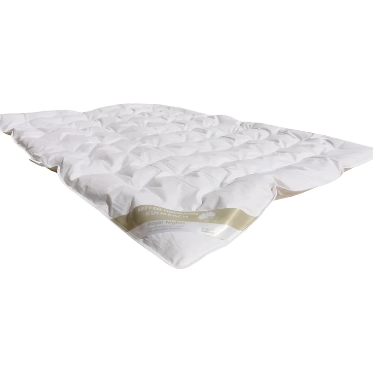 Betten Hofmann Luxus Kinder Sommer Daunendecke Punktstepp 100x135 cm 100% Daunen – Bild 3
