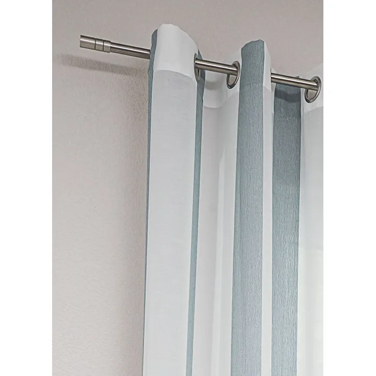 LYSEL® Vorhang Ösenschal Esira (1 St), halbtransparent, HxB 245x144cm