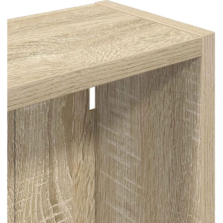 vidaXL Badezimmer-Wandschrank mit Regal Sonoma-Eiche 30 x 14 x 70 cm 889329 – Bild 7