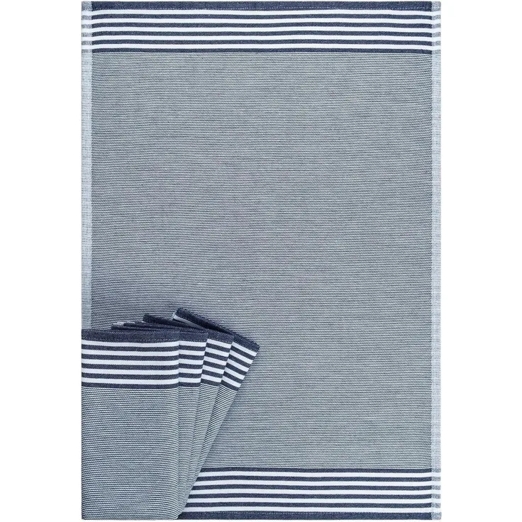 Hermia Concept 'Sevilla - Dark Blue' Handtuch-Set (5-teilig), Dunkelblau, 50 x 70 cm
