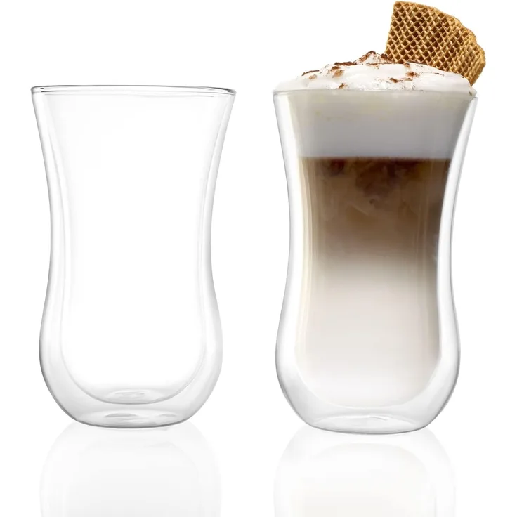 Stölzle Lausitz COFFEE ´N MORE Thermoglas 330 ml XL 2er Set - A
