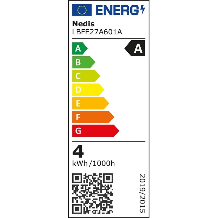 LED-Filament-Lampe E27 | A60 | 3.8 W | 806 lm | 2700 K | Warmweiss | Retro Style | 1 Stück – Bild 3