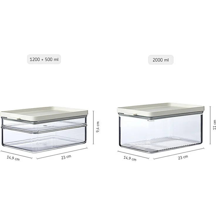 Mepal 'Omnia' Käsebox, Kunststoff Nordic Sage, Kunststoff Nordic Sage – Bild 2