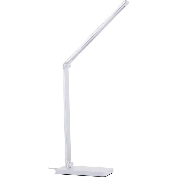 Brilliant LED Tischleuchte Florence G60090/05 Wohnzimmer, Schlafzimmer, Esszimmer, Flur, Arbeitszimmer Kunststoff/Metall Indoor weiß - LED fest integriert – Bild 5