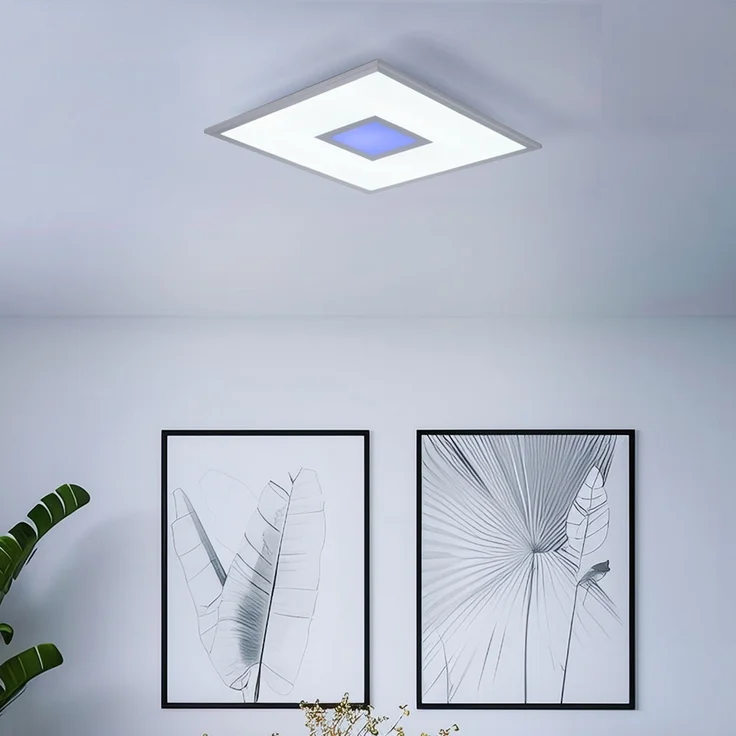 RGB LED Panel, 2600 lm, CCT, Fernbedienung, dimmbar, L 45 cm – Bild 3
