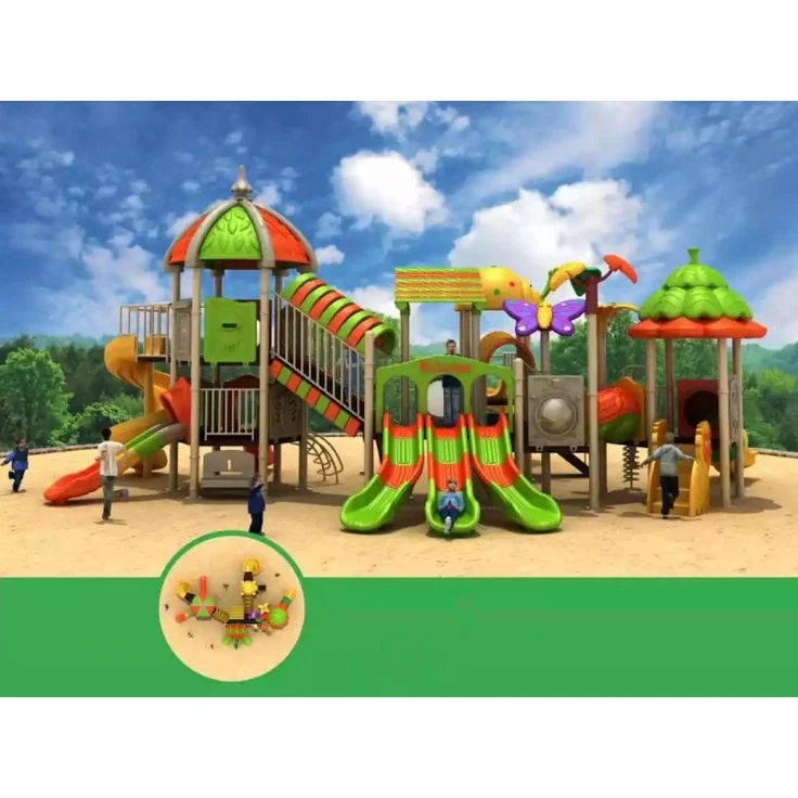 JVmoebel Spielturm Kletterturm aus Holz mit Spielhaus und Rutsche, Made in Europa, für den Garten