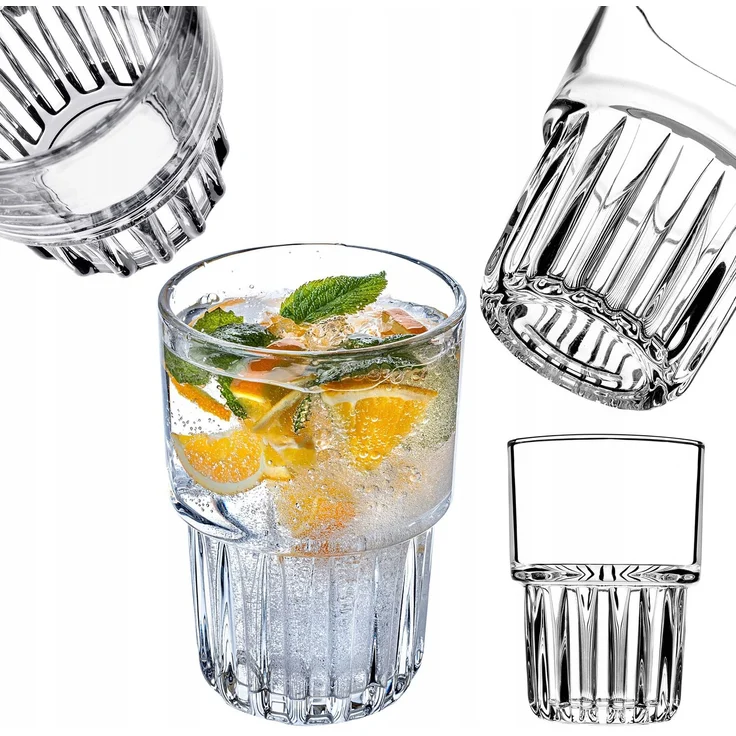 KADAX 6x Kaltgetränkegläser 320ml Wassergetränkeglas-Set – Bild 7