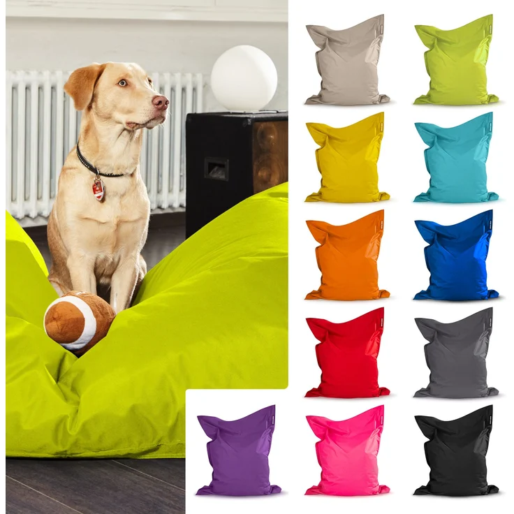 Green Bean® Hundebett für mittlere & große Hunde 140x180cm Hundekissen - Hellgrün – Bild 7