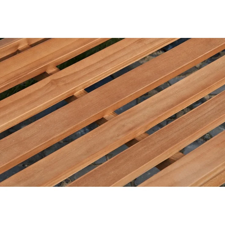 Gartenbank Teakbank HIBAS - Holz Teak 180x61x93 cm | Holzbank 180 Cm Gartenbank Sitzbank Mit Lehne Wetterfest Bank Garten Terrasse – Bild 8
