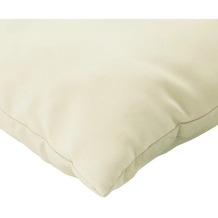vidaXL Sofakissen 4 Stk. Creme 50x50 cm Stoff – Bild 5