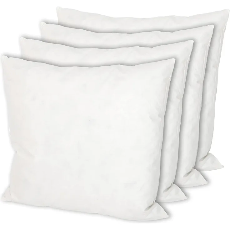 MSS e.K. Klein-/Sofa- und Kuschelkissen 25x25 cm (4 Stück)