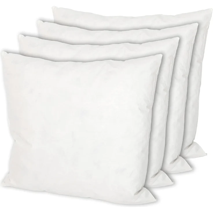 MSS e.K. Klein-/Sofa- und Kuschelkissen 25x25 cm (4 Stück)
