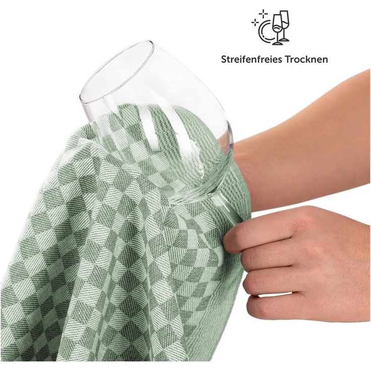 Blumtal Geschirrtuch Premium Geschirrhandtücher in 50 x 70 cm, (Set, 5-tlg, 5, 10 oder 20 Geschirrtücher), 100% Baumwolle, Oeko-TEX® Zertifiziert – Bild 3