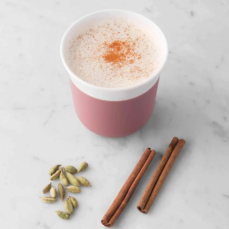 Berghoff 3950136 Reisebecher, Porzellan, 0,25 l, Rosa,Weiß – Bild 7