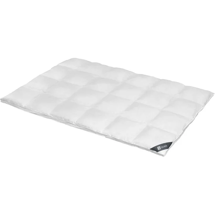 Spessarttraum Daunen Kassettendecke Silber extra warm, Füllung: 100% Daunen|155x220 cm – Bild 1