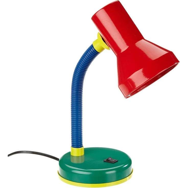 Tischleuchte, 1 x E27/40W, multicolor