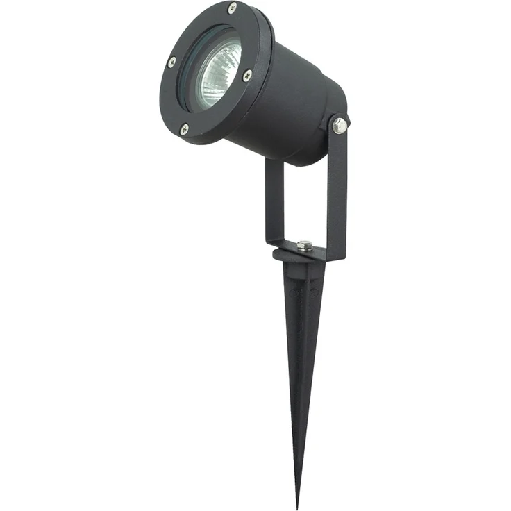 Steckleuchte aus Aluminium-Druckguss in schwarz – Bild 1