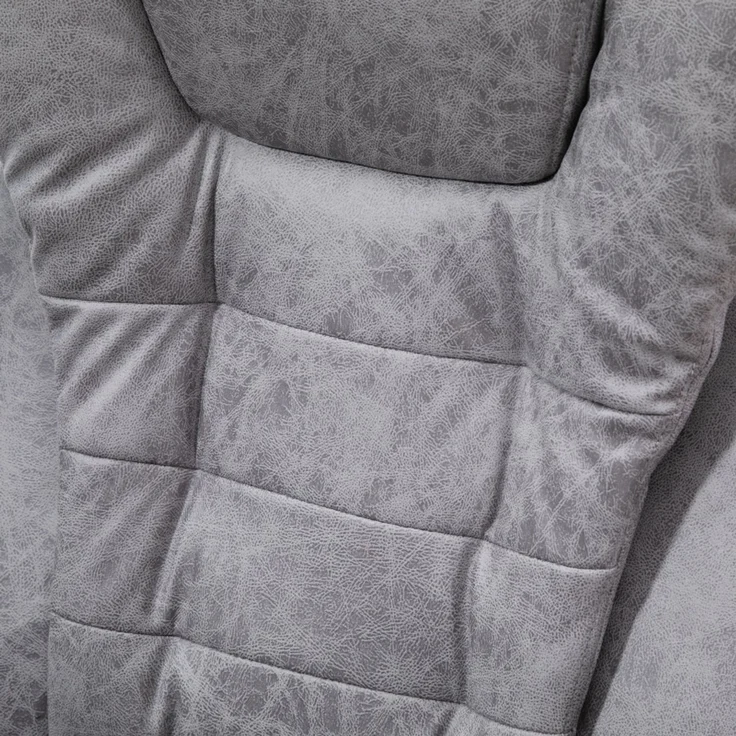 Bürostuhl mit Massagefunktion, Ergonomischer Schreibtischstuhl mit Liege- & Wärmefunktion, Fernbedienung, Grau--Grau--65x70x119cm--YOUDENOVA – Bild 8