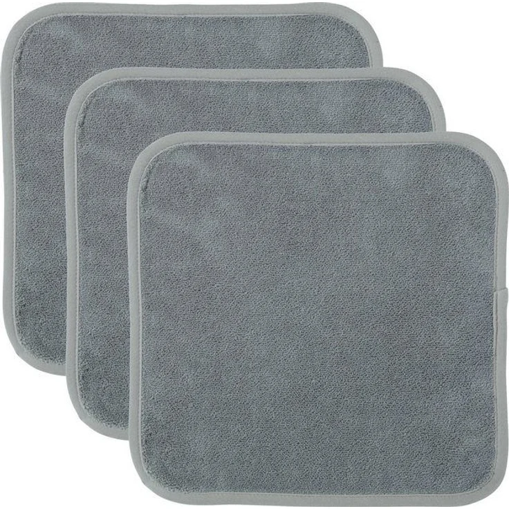 Erwin Müller Seiftuch Abschminktuch 3er-Pack, Microfaser (3-St), Microfaser Uni – Bild 4