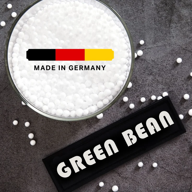 Green Bean® 20 Liter Hochwertige EPS Perlen aus deutscher Produktion für Sitzsack-Füllung | Styropor-Kügelchen Nachfüllpack Kissen-Füllung Stillkissen Styroporkugeln – Bild 2