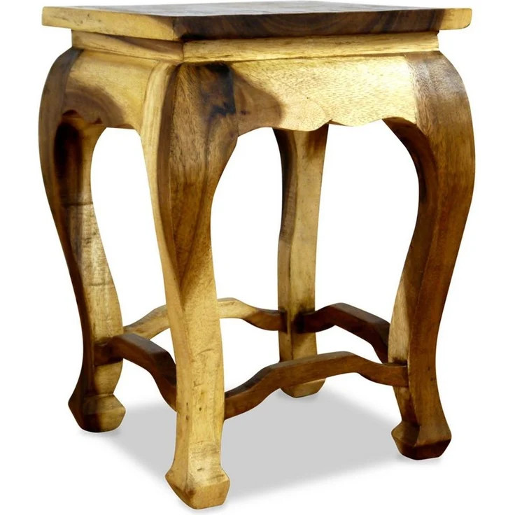livasia Opiumtisch livasia Opiumtisch, Couchtisch, Beistelltisch Akazie, 36x36x50cm – Bild 5