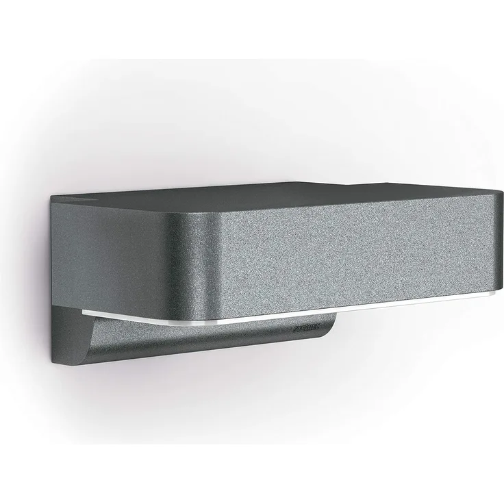 LED-Außenwandleuchte L 800 SC anthrazit, 7,5 W, 466 lm, Bluetooth, per App steuerbar, 160° Hochfrequenzsensor, Reichweite 5 m, warmweiß