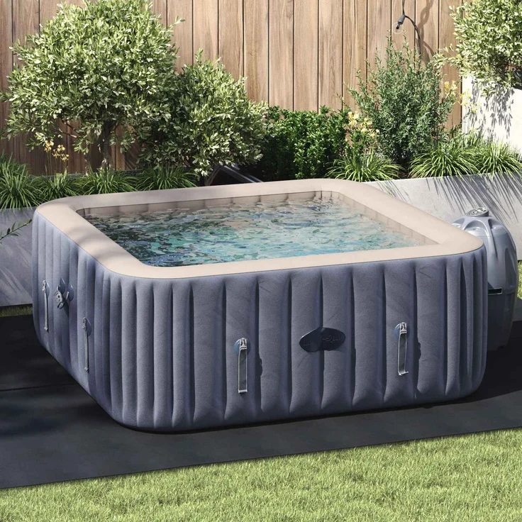 vidaXL Bodenfolie für Pools 300 x 220 x 0,1 cm Rechteckig Vliesstoff 42009121 – Bild 1