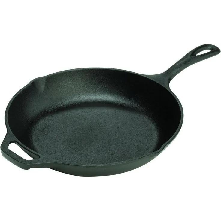 Lodge LCS3 Lodge Logic Chef Skillet, 10'' dia. X 1-3/4'' Deep, Seasoned, Cast Iron