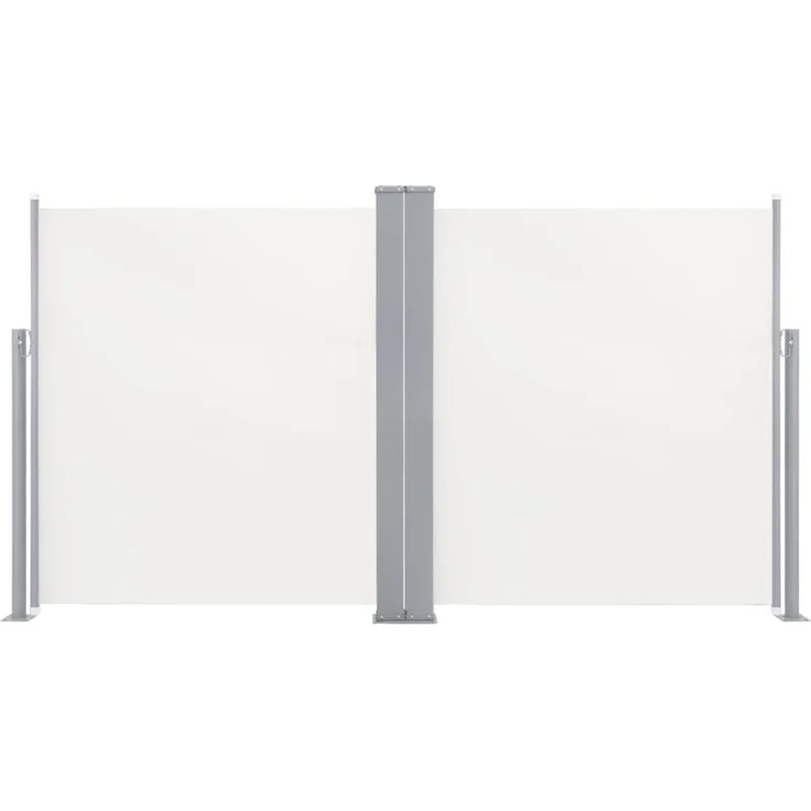 vidaXL Ausziehbare Seitenmarkise Creme 140 x 600 cm 48455 – Bild 12
