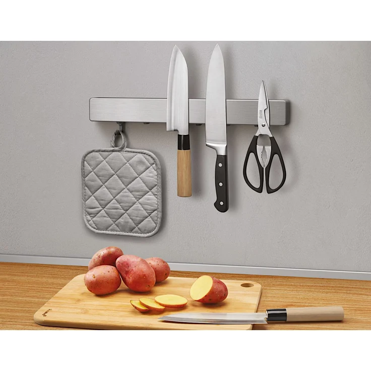 METALTEX Magnetleiste Metallika Inox mit Haken / Relingleiste – Bild 8