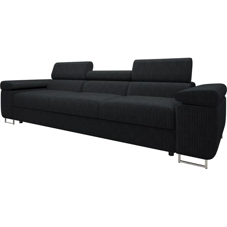 Sofa Torezio Cord III mit Einstellbare Kopfstützen (Poso 135)