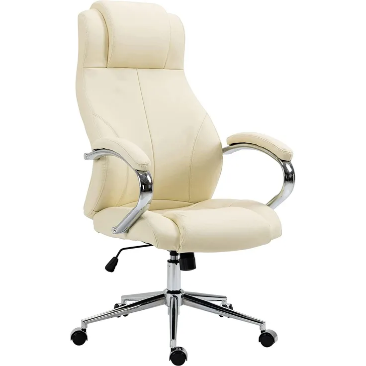 Bürostuhl Salford Echtleder [314908]