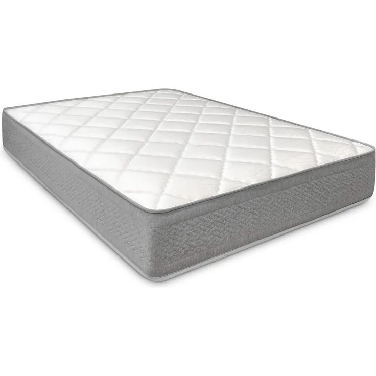 Homey Matratze 105x200 Box Natur mit Taschenfederkern und viskoelastisch, ergonomisch, Multizone, hoher Komfort, hygienisch und atmungsaktiv, Dicke 23 cm