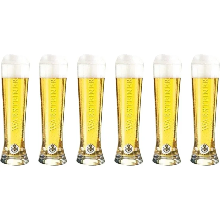 Warsteiner Bierglas 6 Stück