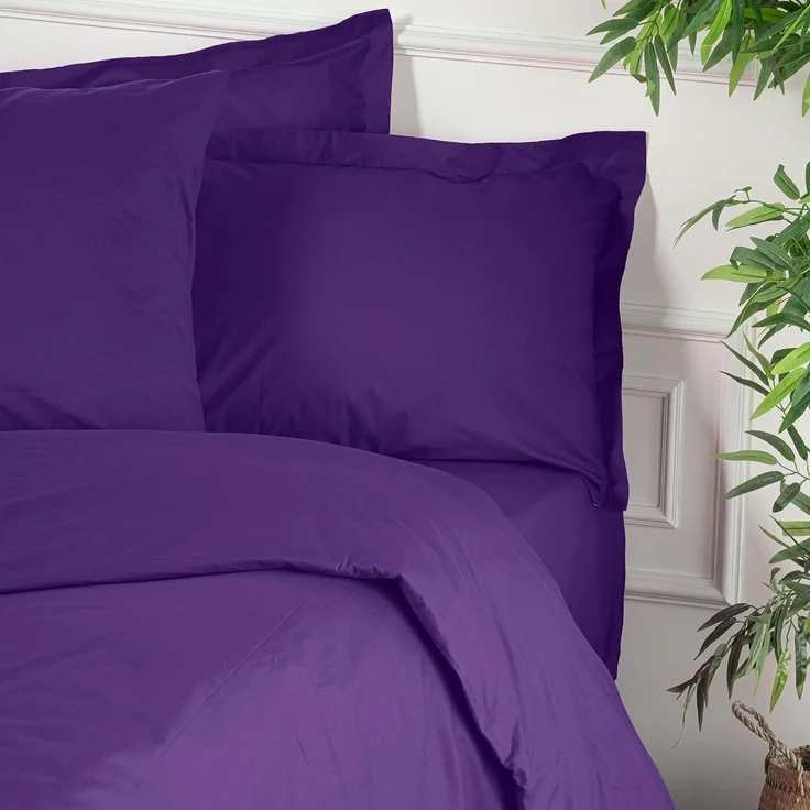 L'essentiel Maison 'Tonne Viole - 43' Ranforce Doppelbettbezug (FR) (IT) (DE), Lila, 200 x 200 cm – Bild 3