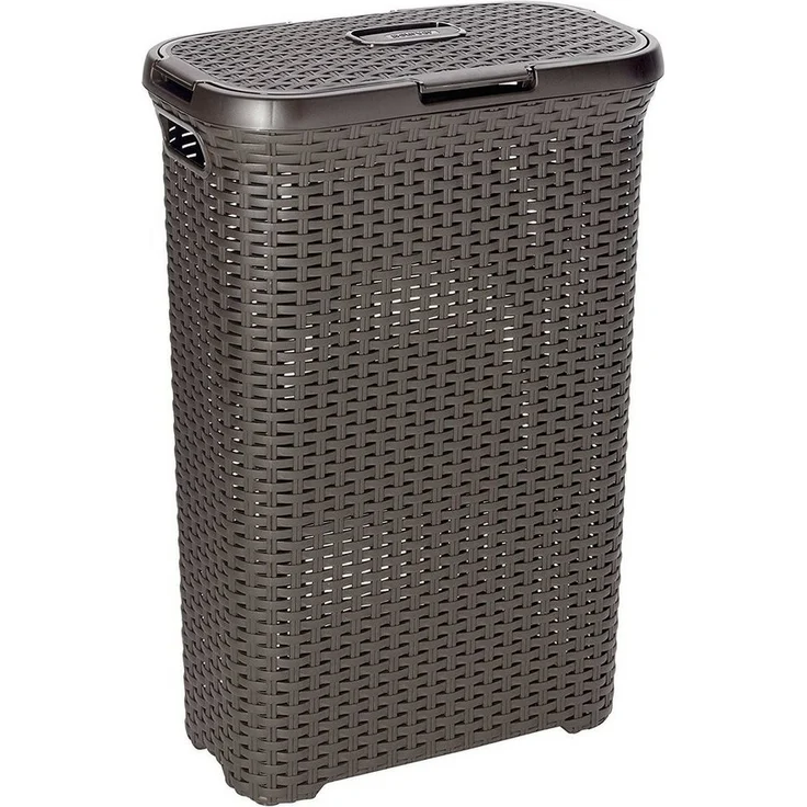 Curver Wäschekorb, Wäschekorb Natural Style 40L – Bild 4
