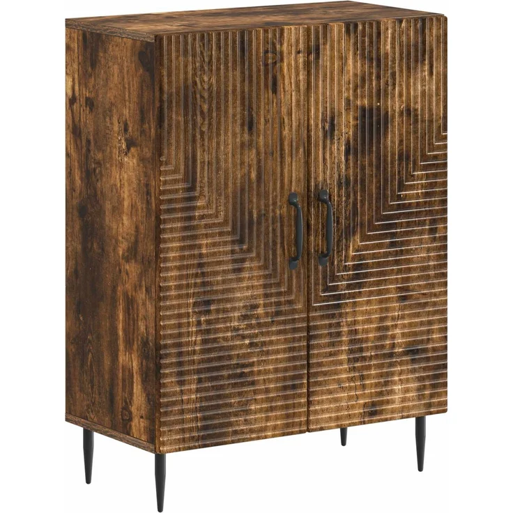 vidaXL 2-teiliges Badezimmer Schrank Set HAARLEM Raucheiche 3417617 – Bild 4