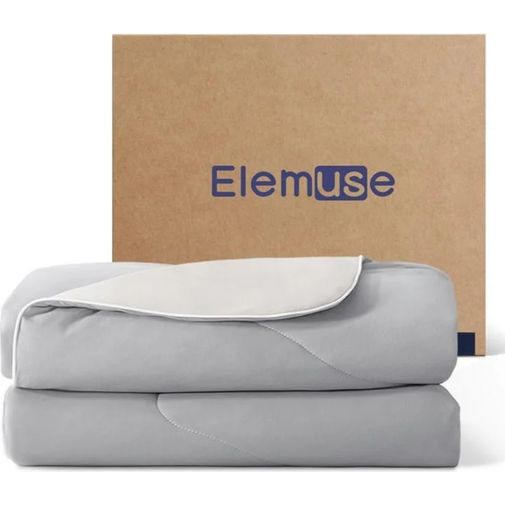 Elemuse Sommerbettdecke Kühldecke Sommerdecke, Selbstkühlende Atmungsaktive Extraleicht Decke, Füllung: 30% Lenzing Tencel und 70% Polyester (63% Polyester und 37% SORONA), Wohndecke für Sommer, OEKO-TEX® – Bild 4