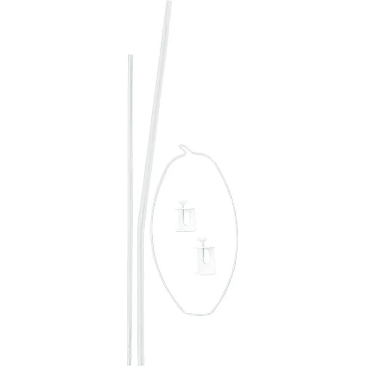 roba Stand Himmelstange für Babybetten - Betthimmelzubehör - Betthimmel rund ca. 150 cm