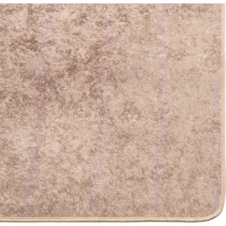 vidaXL Teppichläufer MARSA Sand 80x400 cm Polyester und PVC 42023116 – Bild 5