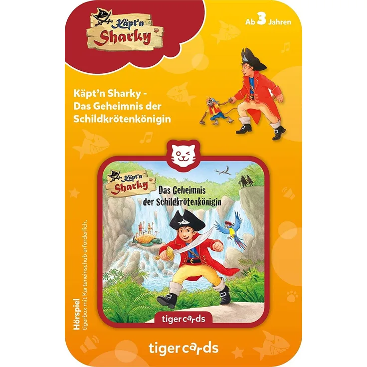 TigerCard Käpt'n Sharky - Das Geheimnis der Schildkrötenkönigin