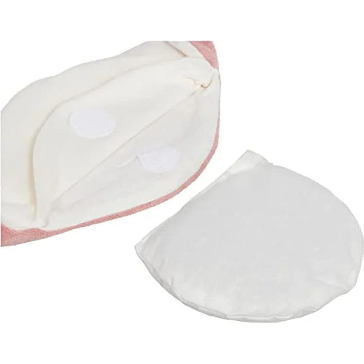 Babyjem Kirschkernkissen Baby Bauchgurt, Rosa | Natürlicher Wärmegürtel, Gegen Koliken und Blähungen, Waschbarer Bezug, 100% Natürliche Kirschkernfüllung – Bild 4