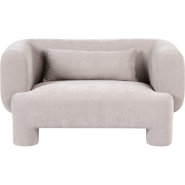 Sofa 2-Sitzer HOGBO Stoff Beige
